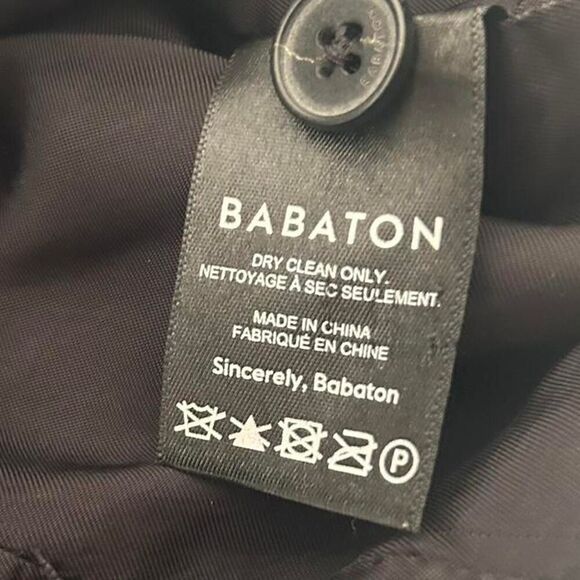 Aritzia Babaton Black City Wool Playbook Boxy Relaxed Vest Top Minimalist Small - Picture 7 of 8